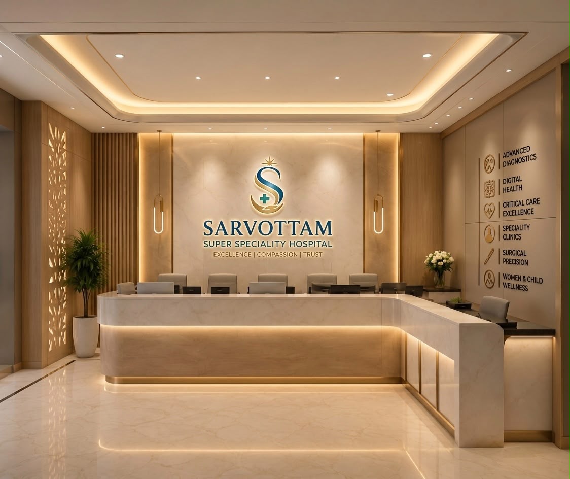 Sarvottam Hospital Reception